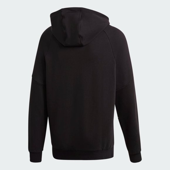 Adidas Originals Men's BIG TREFOIL OUTLINE HOODIE GE0823 - Picture 2 of 2